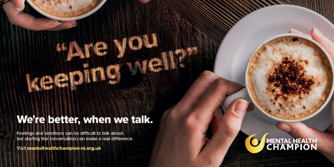 Mental Health Champion "Are you keeping well?" campaign